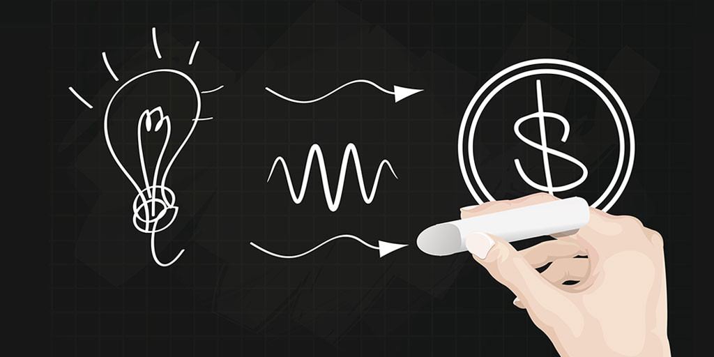 Ideas equals to money