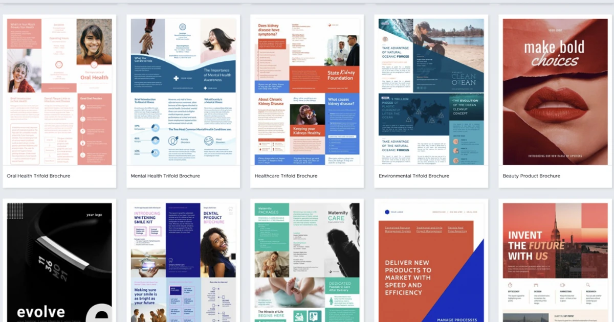 Examples Of Brochures And Design Ideas To Help You Promote Your Business