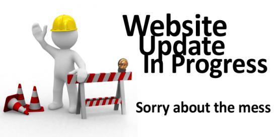 Website Update In Progress
